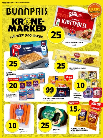Bunnpris kundeavis uke 42 – side 1