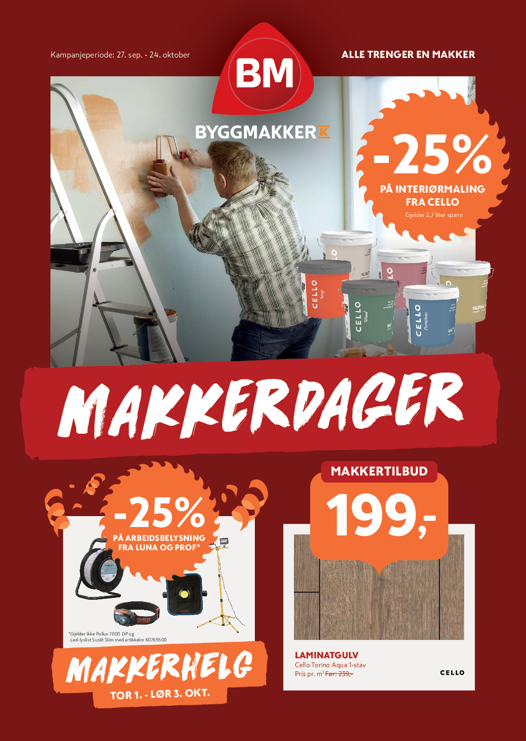 Byggmakker kundeavis uke 43 – side 1