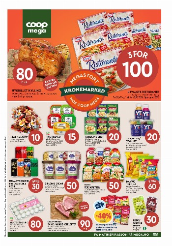 Coop Mega kundeavis uke 34 – side 1