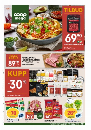 Coop Mega kundeavis uke 39 – side 1