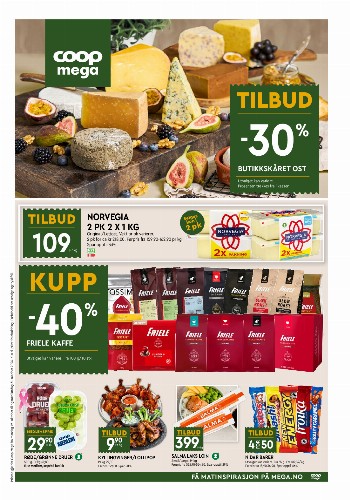 Coop Mega kundeavis uke 44 – side 1
