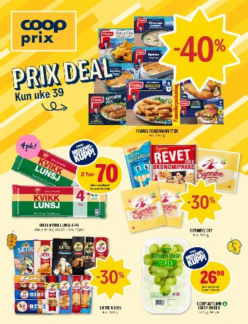 Coop Prix kundeavis uke 40 – side 1