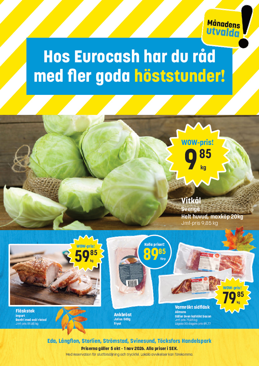 Eurocash kundeavis uke 44 – side 1