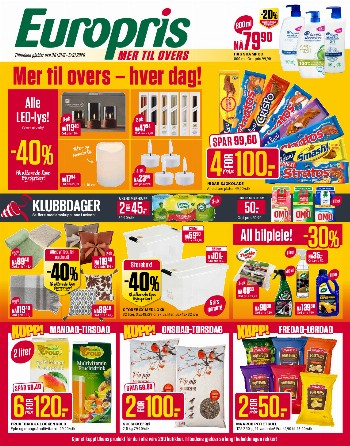 Europris kundeavis uke 36 – side 1