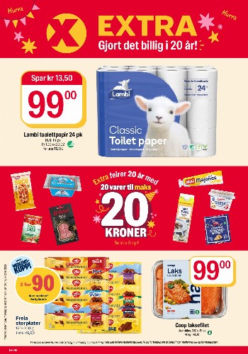 Extra kundeavis uke 42 – side 1