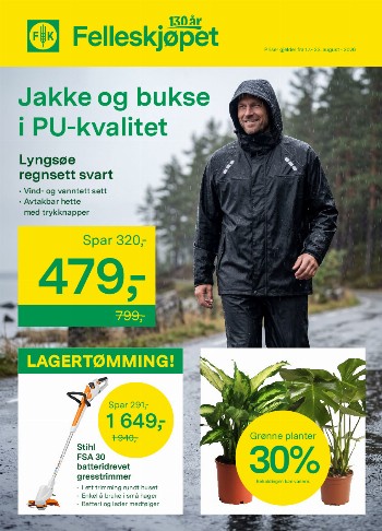 Felleskjøpet kundeavis uke 35 – side 1