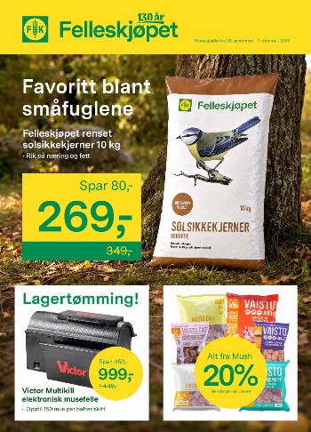 Felleskjøpet kundeavis uke 41 – side 1