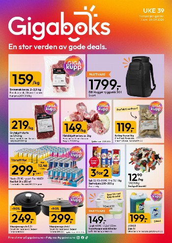 Gigaboks kundeavis uke 39 – side 1