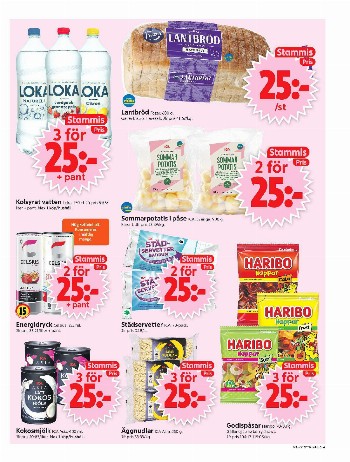 ICA Supermarket Töcksfors kundeavis uke 34 – side 3