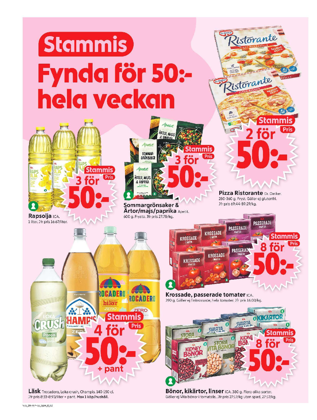 ICA Supermarket Töcksfors kundeavis uke 36 – side 2