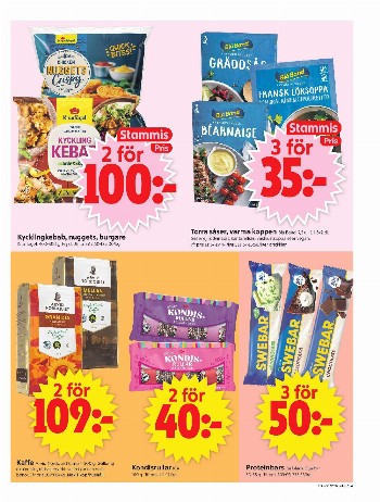 ICA Supermarket Töcksfors kundeavis uke 41 – side 3