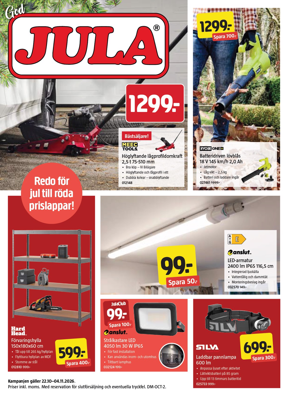 Jula (SE) kundeavis uke 45 – side 1