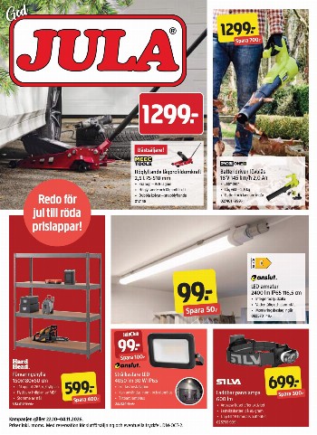Jula (SE) kundeavis uke 45 – side 1