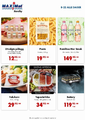 MaxiMat Nordby kundeavis uke 36 – side 2
