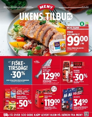 Meny kundeavis uke 39 – side 1