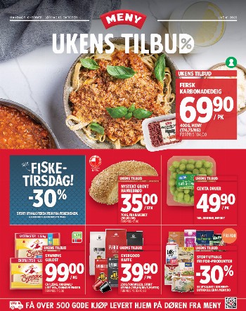 Meny kundeavis uke 41 – side 1