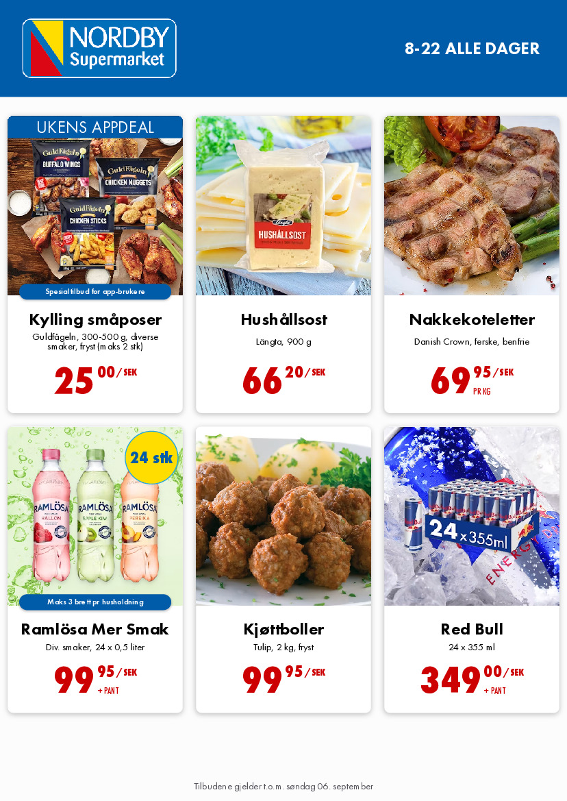 Nordby Supermarket kundeavis uke 36 – side 2