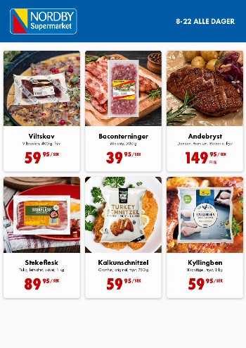 Nordby Supermarket kundeavis uke 42 – side 1