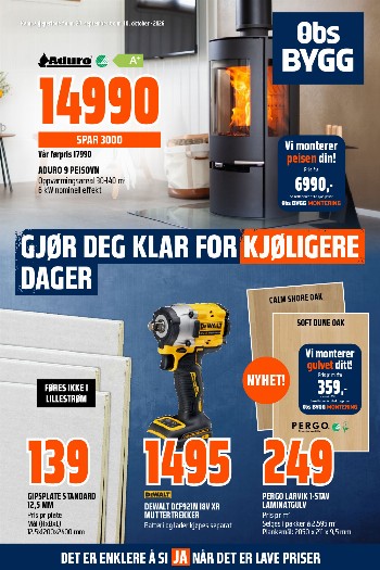 Obs BYGG kundeavis uke 42 – side 1
