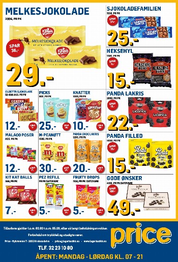 Price Lagerbutikk kundeavis uke 36 – side 3