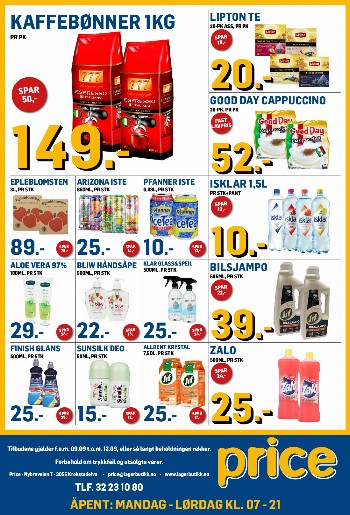 Price Lagerbutikk kundeavis uke 37 – side 3