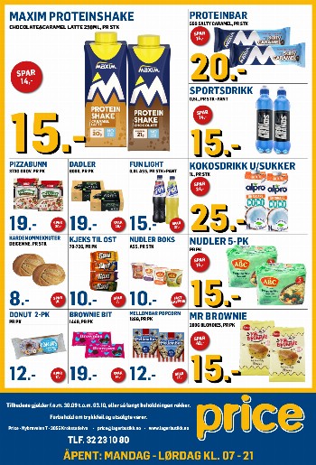Price Lagerbutikk kundeavis uke 40 – side 2