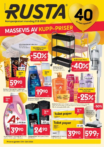 Rusta kundeavis uke 34 – side 1