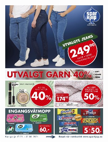 Spar Kjøp kundeavis uke 37 – side 1