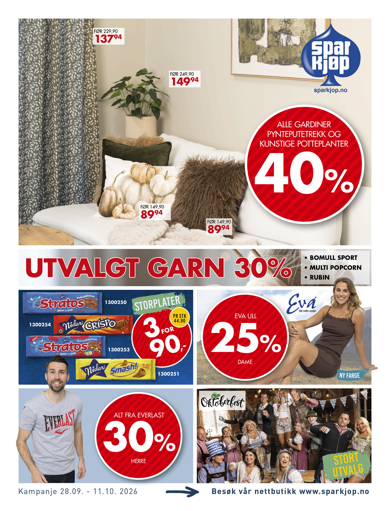 Spar Kjøp kundeavis uke 41 – side 1