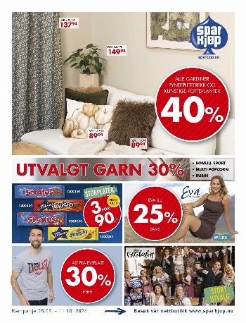 Spar Kjøp kundeavis uke 41 – side 1