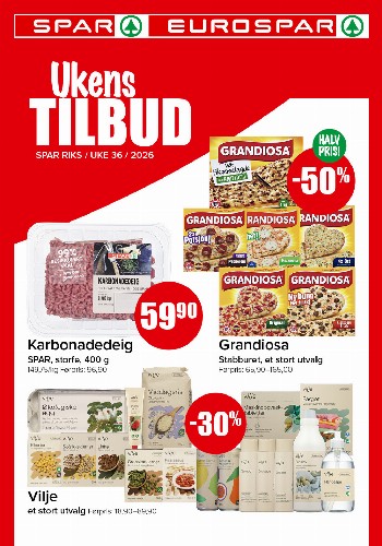 Spar kundeavis uke 36 – side 1