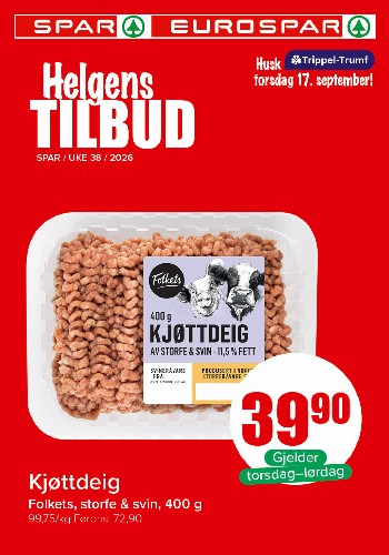 Spar kundeavis uke 38 – side 1