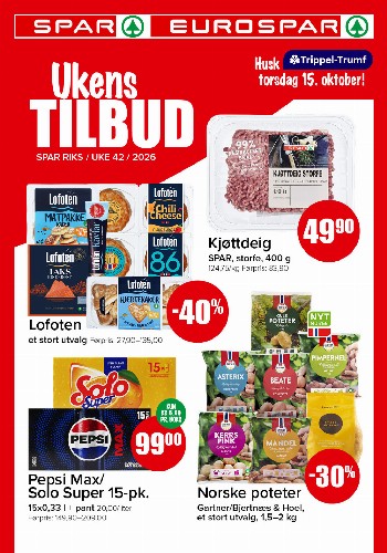 Spar kundeavis uke 42 – side 1
