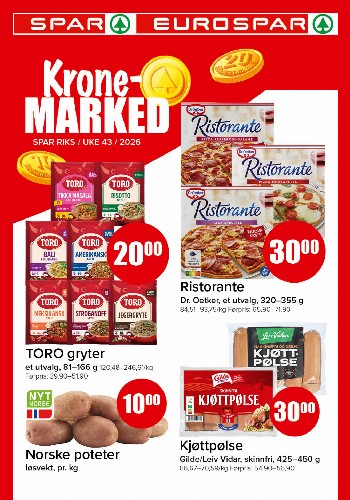 Spar kundeavis uke 43 – side 1