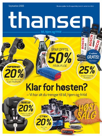 Thansen kundeavis uke 39 – side 1